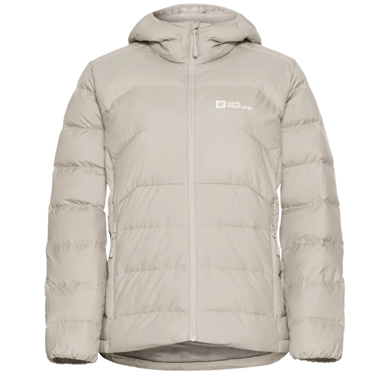 Jack Wolfskin W ATHER DOWN HOODY W RDS pale sand 3XL - PeakStyle