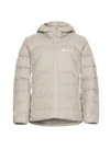 Jack Wolfskin W ATHER DOWN HOODY W RDS pale sand 3XL - PeakStyle