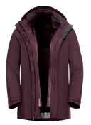 Jack Wolfskin ROTWAND 3IN1 JACKET W amaranth 2XL - PeakStyle