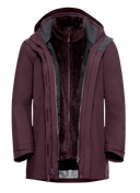 Jack Wolfskin ROTWAND 3IN1 JACKET W amaranth 2XL - PeakStyle