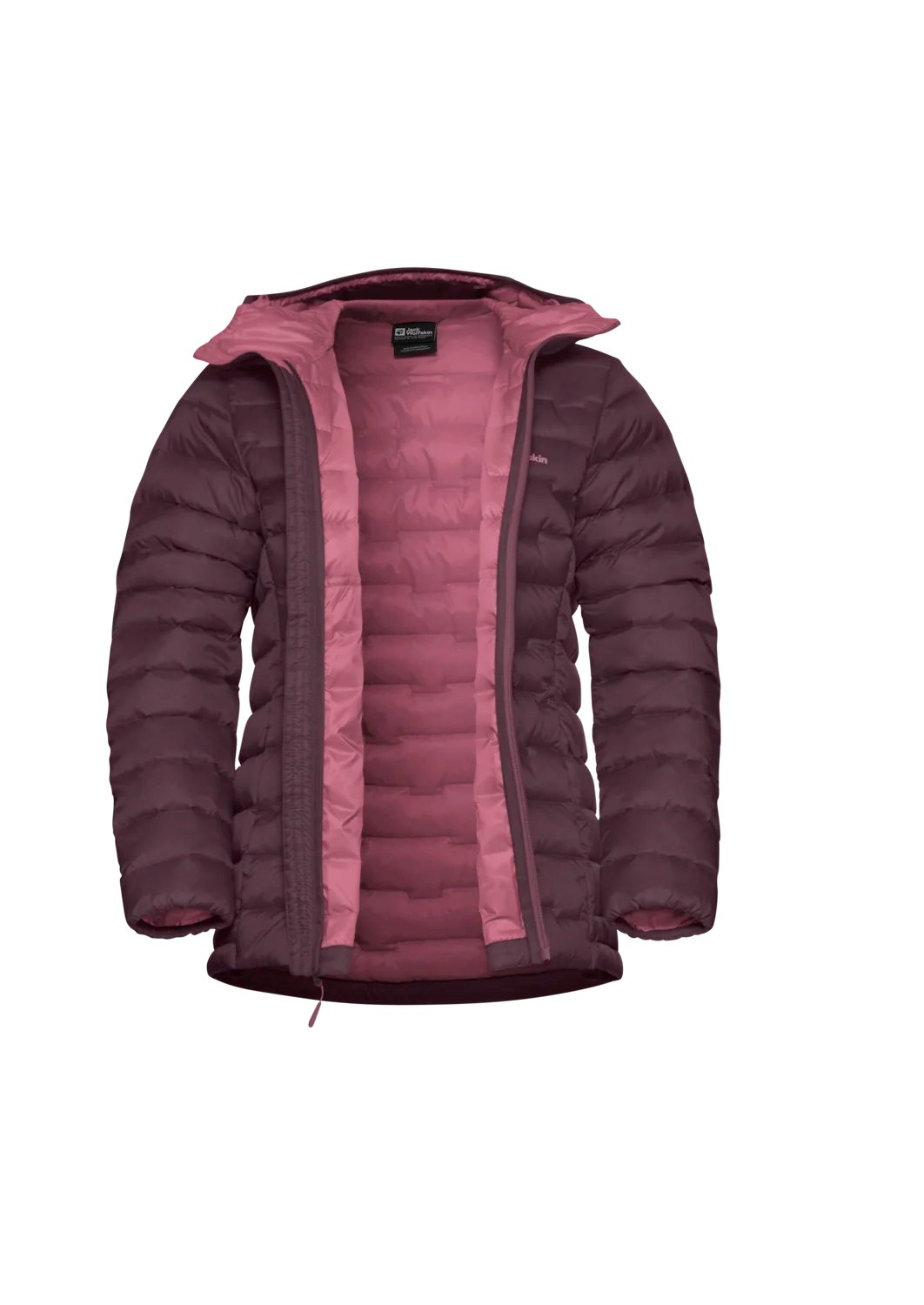 Jack Wolfskin W PASSAMANI DOWN HOODY W RDS amaranth 2XL - PeakStyle