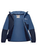 Jack Wolfskin TURBULENCE HOODED JACKET K night blue 176 - PeakStyle