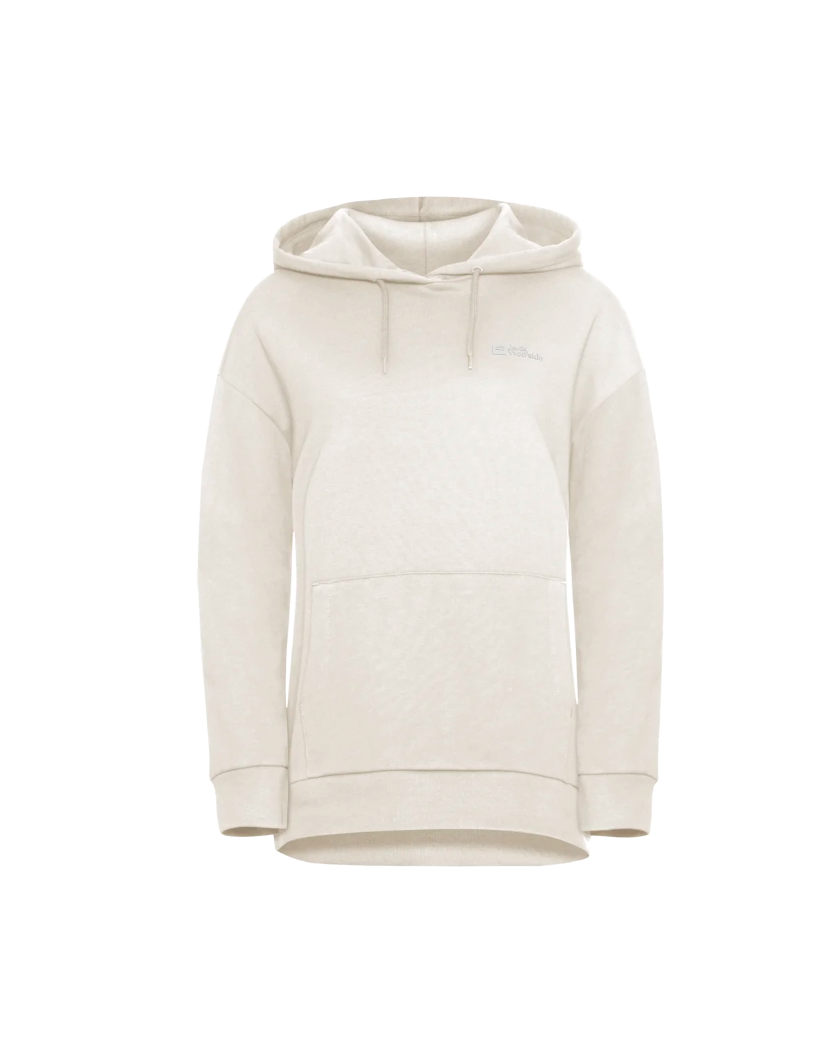 Jack Wolfskin W ESSENTIAL HOODIE W cotton white 2XL - PeakStyle