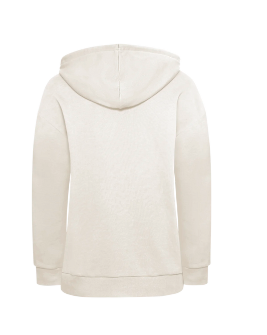 Jack Wolfskin W ESSENTIAL HOODIE W cotton white 2XL - PeakStyle