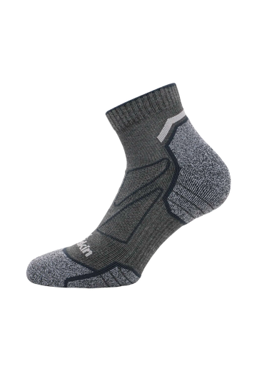 Jack Wolfskin VOJO LIGHT SOCK LOW C dark grey 47-49 - PeakStyle