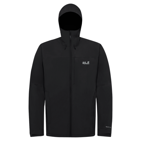 Jack Wolfskin TEMPEST 2L Jacke Herren – Black – 9-a141