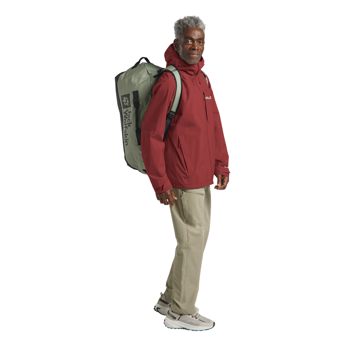 Jack Wolfskin TEMPEST 2L Jacke Herren – Merlot – 3-ma110