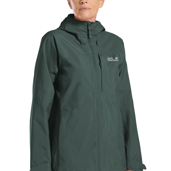 Jack Wolfskin TEMPEST 2L Jacke Damen – Sago Palm – 1-ma100