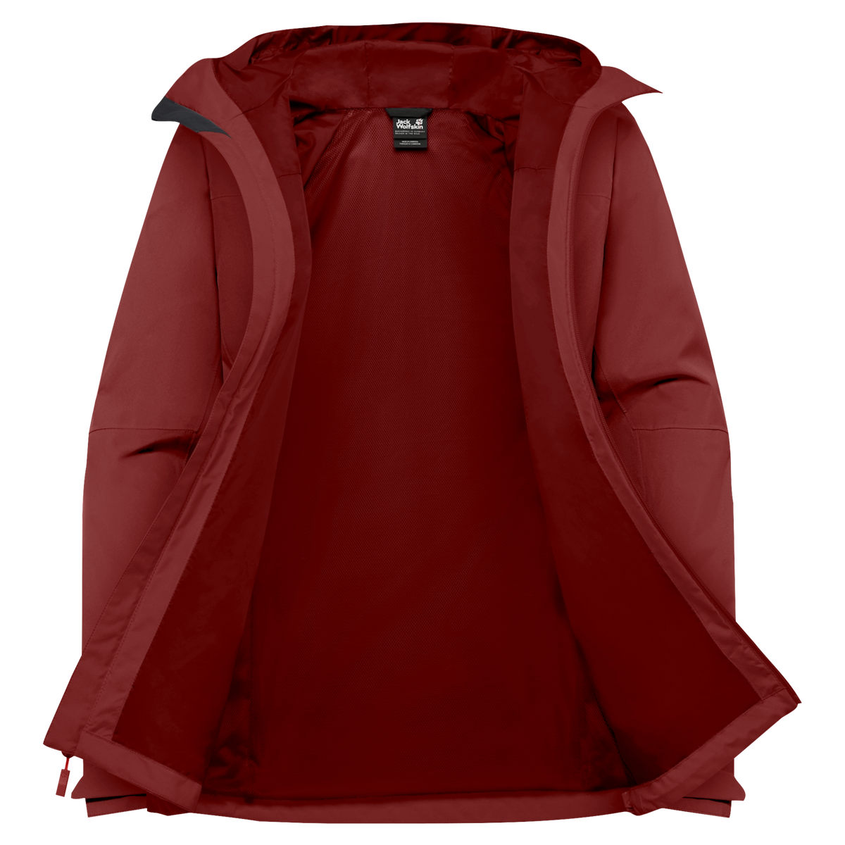 Jack Wolfskin TEMPEST 2L Jacke Damen – Merlot – 9-a105