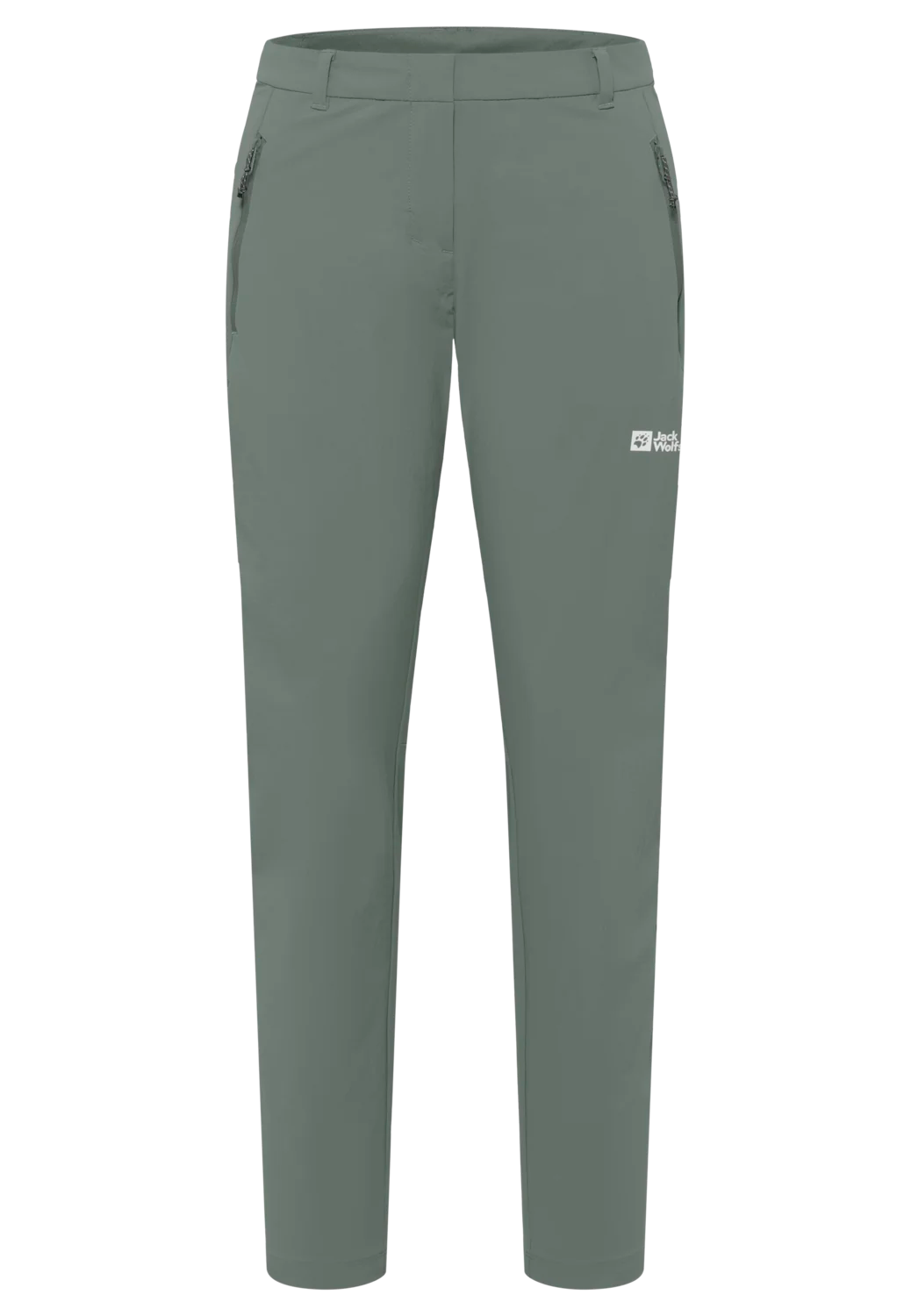 Jack Wolfskin W HIKEOUT PANTS W slate green 46 L - PeakStyle