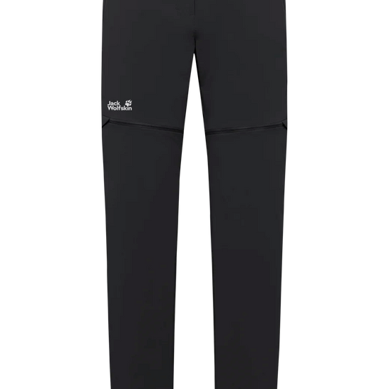Jack Wolfskin W HIKEOUT ZIP AWAY PANTS W black 46 L - PeakStyle