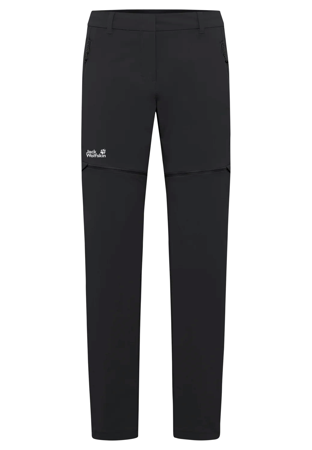 Jack Wolfskin W HIKEOUT ZIP AWAY PANTS W black 46 L - PeakStyle