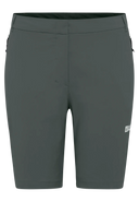 Jack Wolfskin W HIKEOUT SHORTS W slate green 46 - PeakStyle