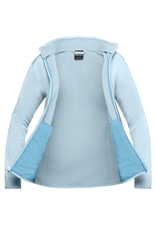 Jack Wolfskin W KOLBENBERG FZ W Ice Blue 2XL - PeakStyle