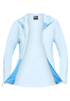 Jack Wolfskin W KOLBENBERG HOODED FZ W Ice Blue 2XL - PeakStyle