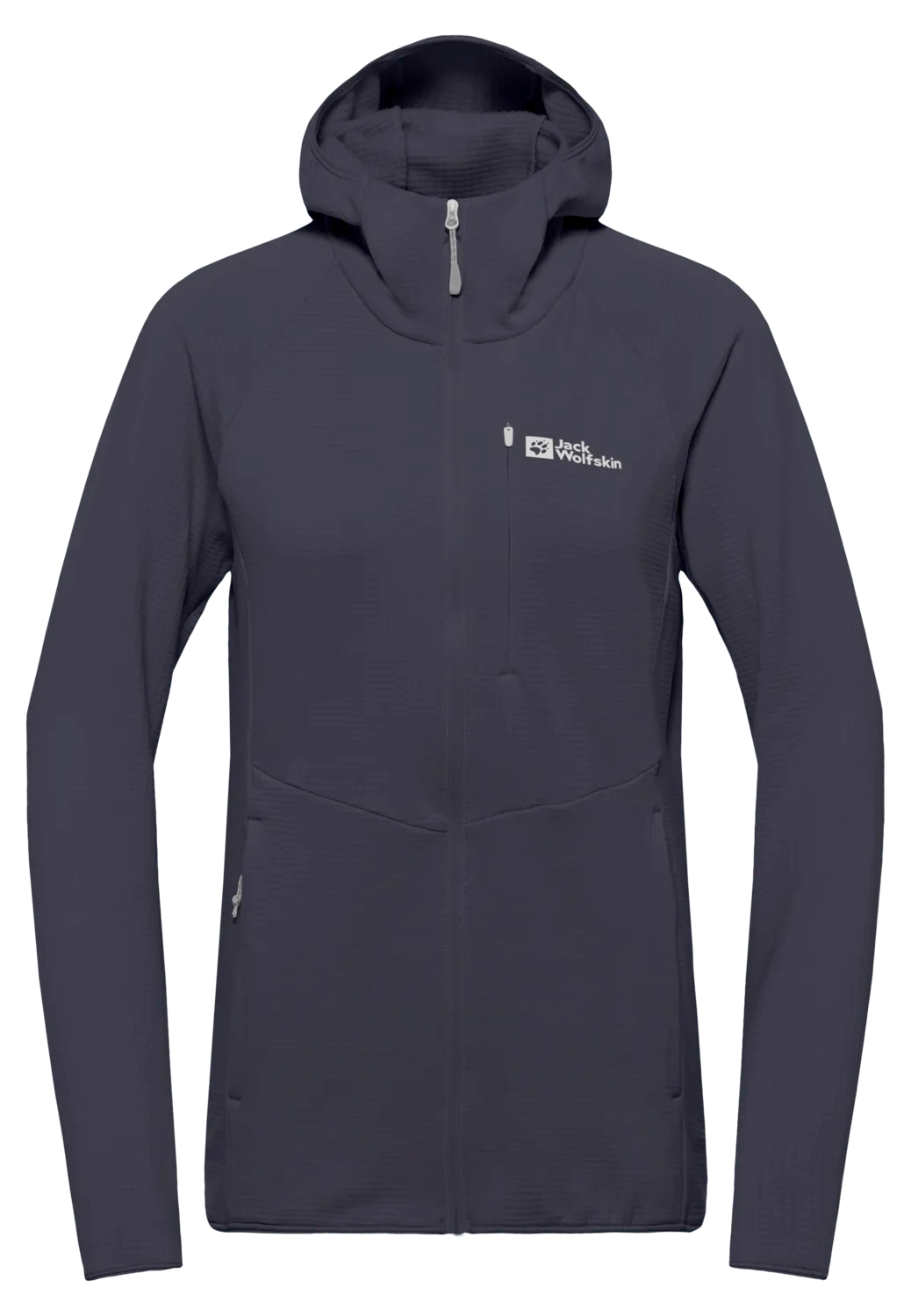 Jack Wolfskin W KOLBENBERG HOODED FZ W Graphite 2XL - PeakStyle
