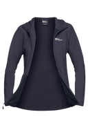 Jack Wolfskin W KOLBENBERG HOODED FZ W Graphite 2XL - PeakStyle