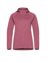 Jack Wolfskin W KOLBENBERG HOODED FZ W raisin 2XL - PeakStyle