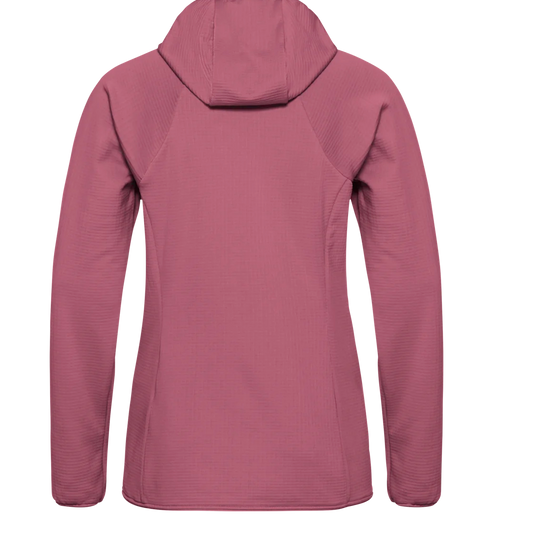 Jack Wolfskin W KOLBENBERG HOODED FZ W raisin 2XL - PeakStyle