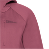 Jack Wolfskin W KOLBENBERG HOODED FZ W raisin 2XL - PeakStyle