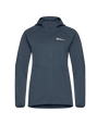 Jack Wolfskin W KOLBENBERG HOODED FZ W midnight sky 2XL - PeakStyle