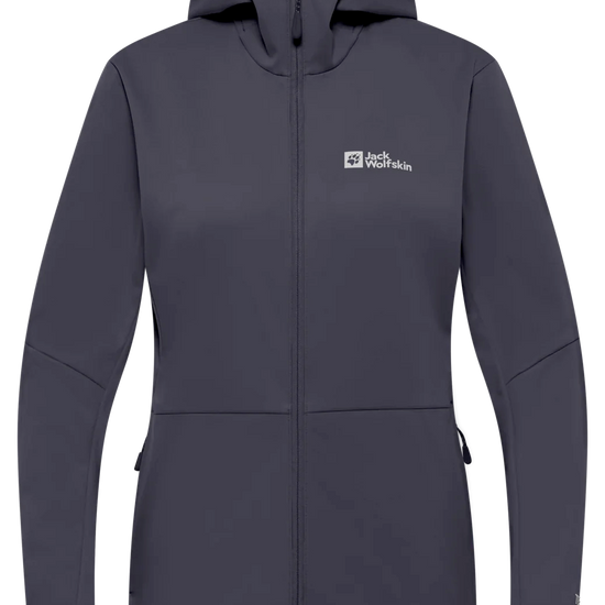 Jack Wolfskin W FELDBERG HOODY W Graphite 2XL - PeakStyle