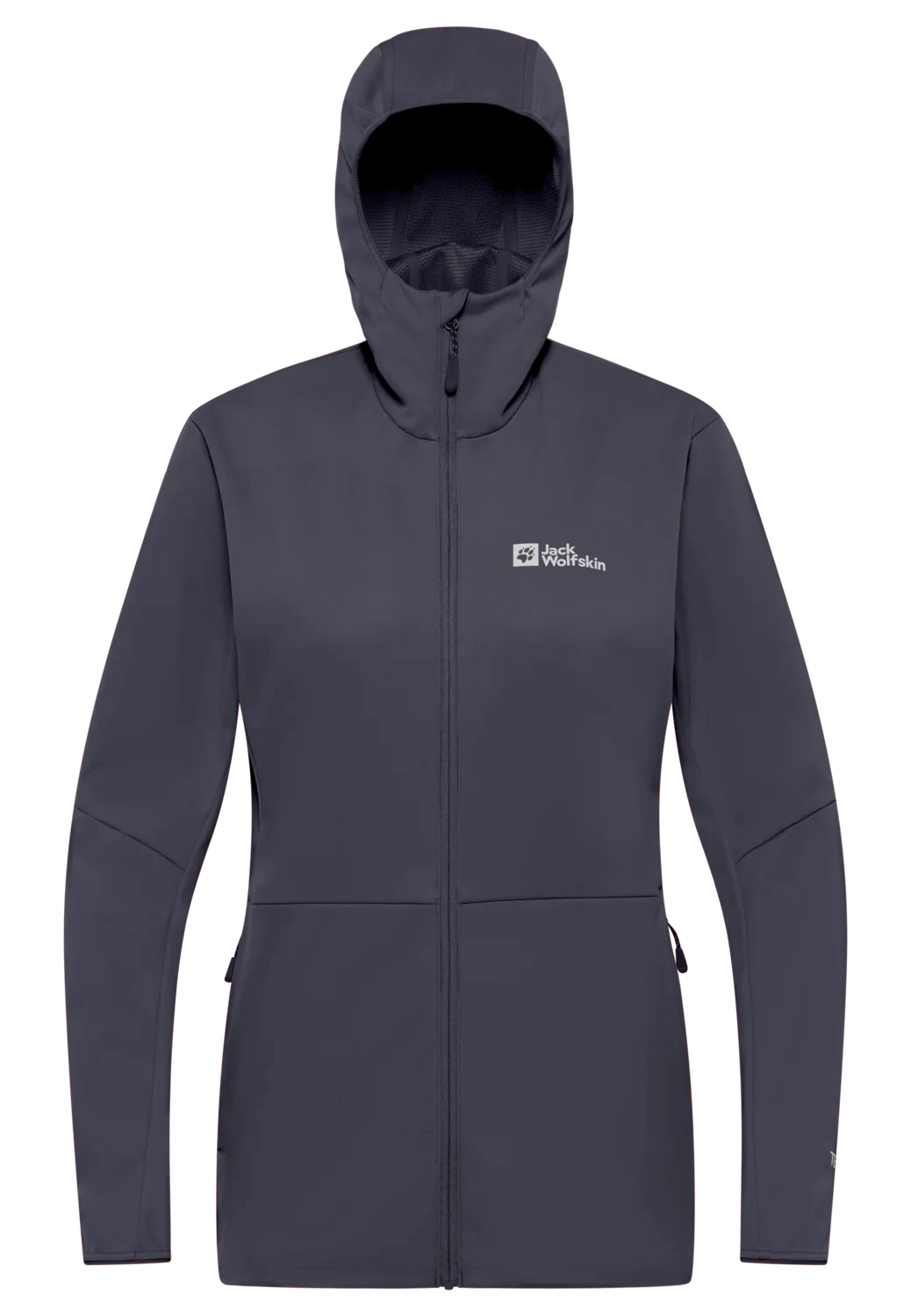 Jack Wolfskin W FELDBERG HOODY W Graphite 2XL - PeakStyle