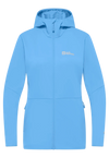 Jack Wolfskin W FELDBERG HOODY W mid blue 2XL - PeakStyle