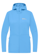 Jack Wolfskin W FELDBERG HOODY W mid blue 2XL - PeakStyle