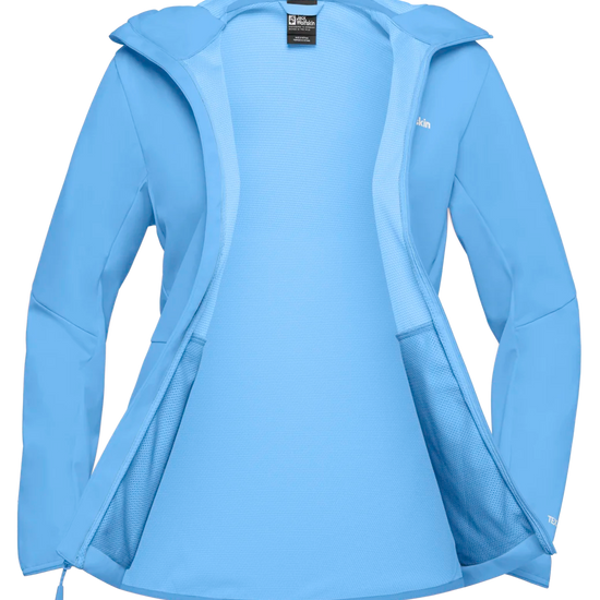 Jack Wolfskin W FELDBERG HOODY W mid blue 2XL - PeakStyle
