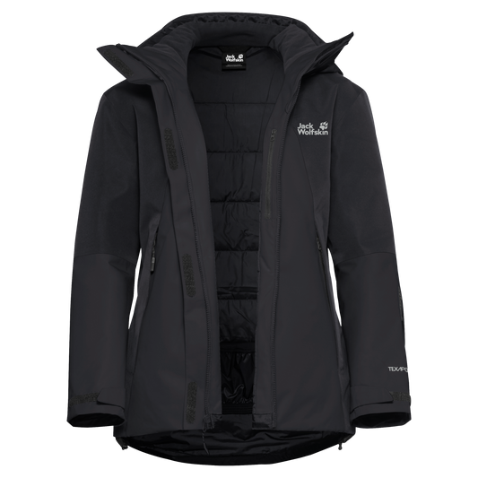 Jack Wolfskin FLOWLINE 2L Skijacke Damen Black