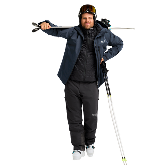 Jack Wolfskin FLOWLINE 2L INS PANTS M Black – Studio 3