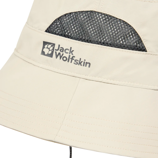 Jack Wolfskin VENT BUCKET HAT stone L - PeakStyle