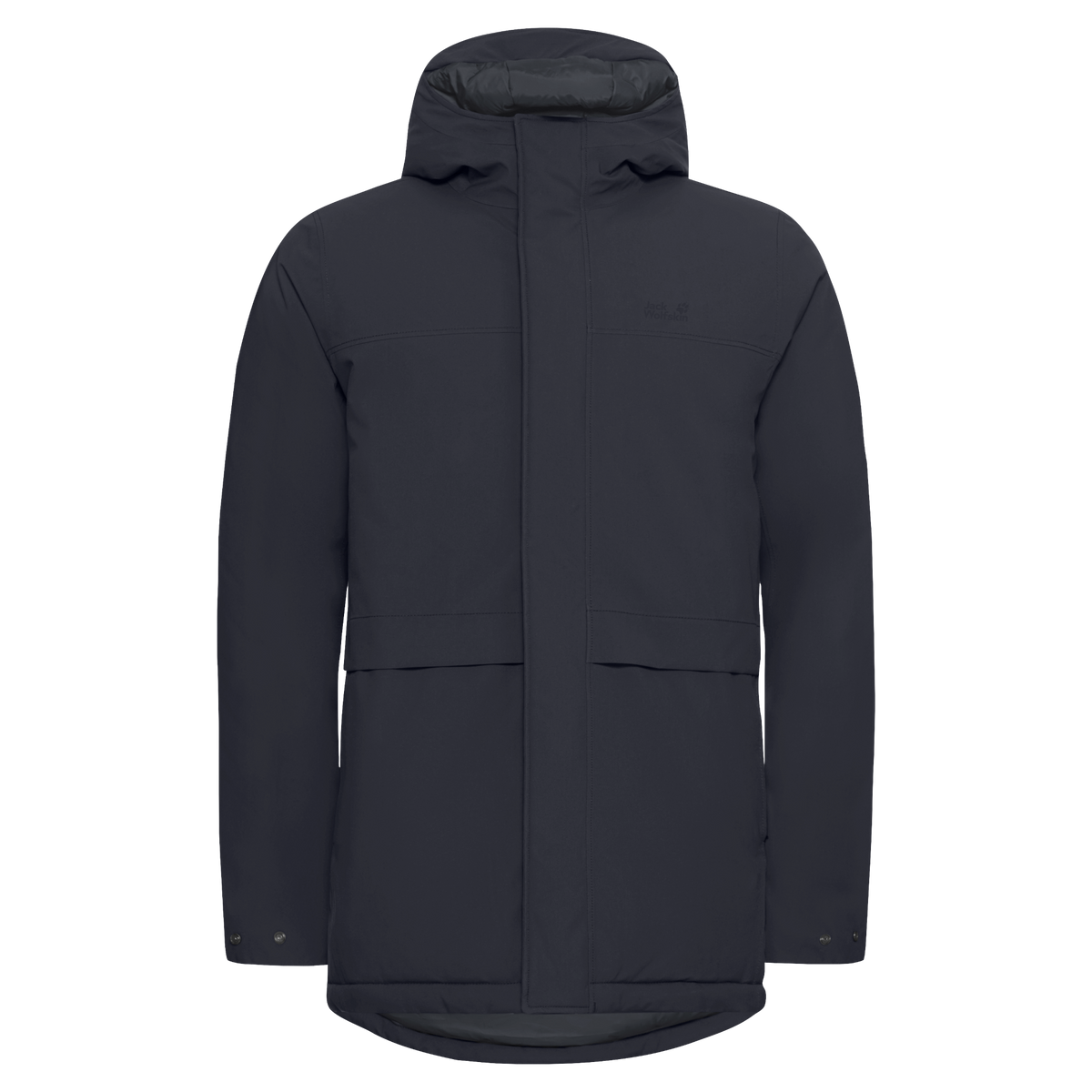 Jack Wolfskin COLD CAMP COAT Herren in Dark Navy – Vorderansicht