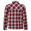 Jack Wolfskin BAJA FLANNEL SHIRT M Check Merlot – Freisteller Rückseite