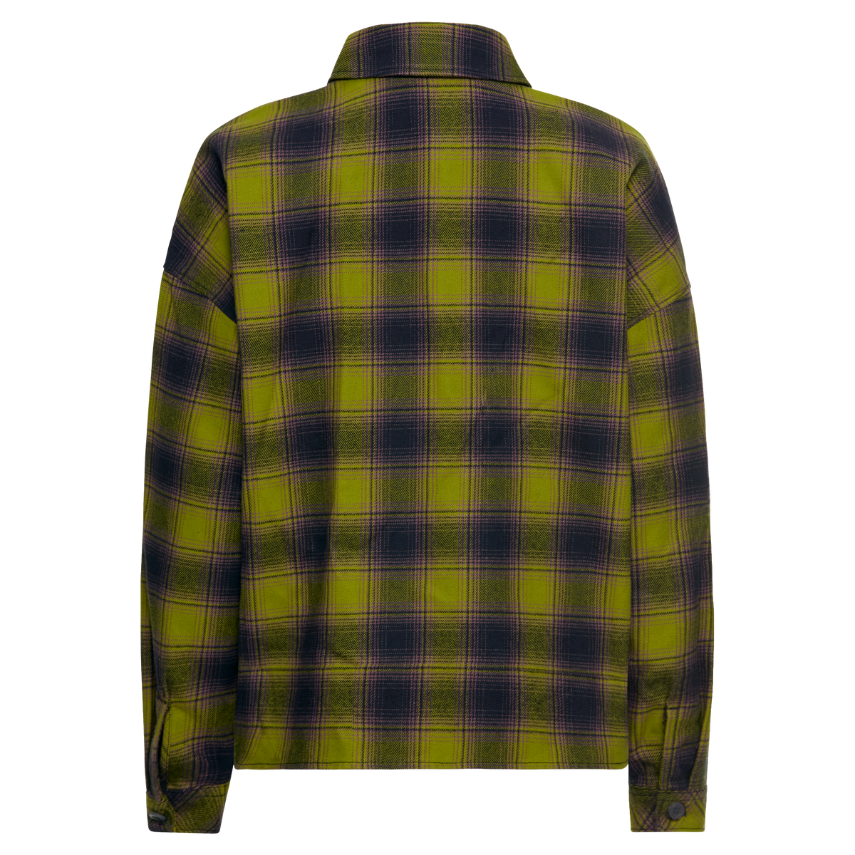 Jack Wolfskin BAJA FLANNEL SHIRT W Check Dark Navy / Sheer Plum 9-a120