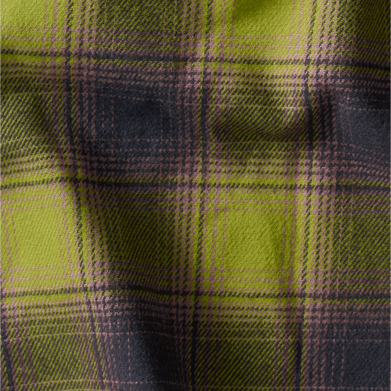 Jack Wolfskin BAJA FLANNEL SHIRT W Check Dark Navy / Sheer Plum 9-a130