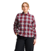 Jack Wolfskin BAJA FLANNEL SHIRT W Check Merlot 1-ma100