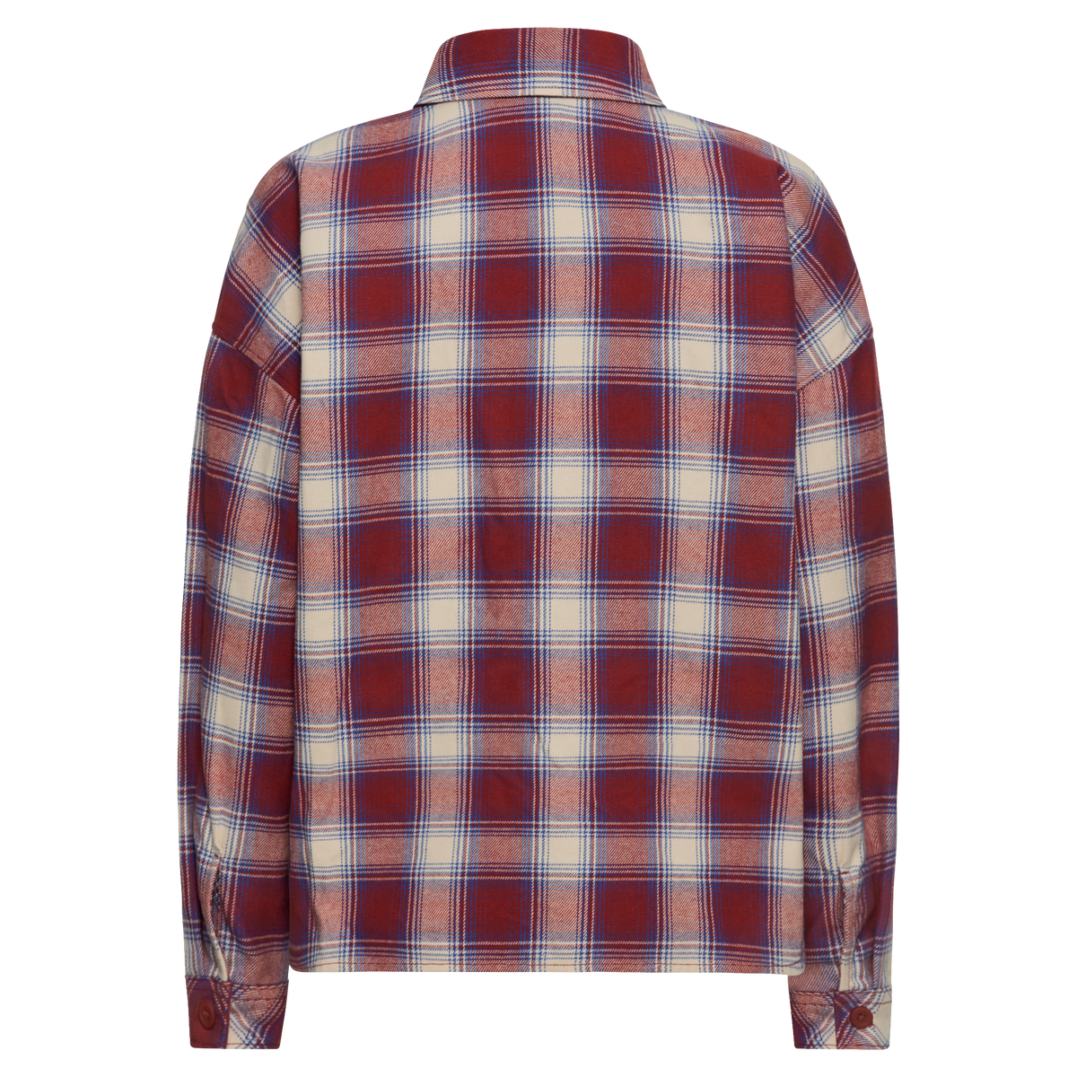 Jack Wolfskin BAJA FLANNEL SHIRT W Check Merlot 9-a120