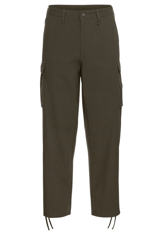 Jack Wolfskin YUMA CARGO PANTS M Herren Cargohose Obsidian Moss – Vorderansicht