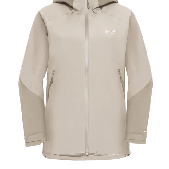 Jack Wolfskin UNBOUND ADVENTURE 2L JACKET W pale sand 2XL - PeakStyle