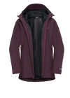 Jack Wolfskin UNBOUND ADVENTURE 2L JACKET W amaranth 2XL - PeakStyle