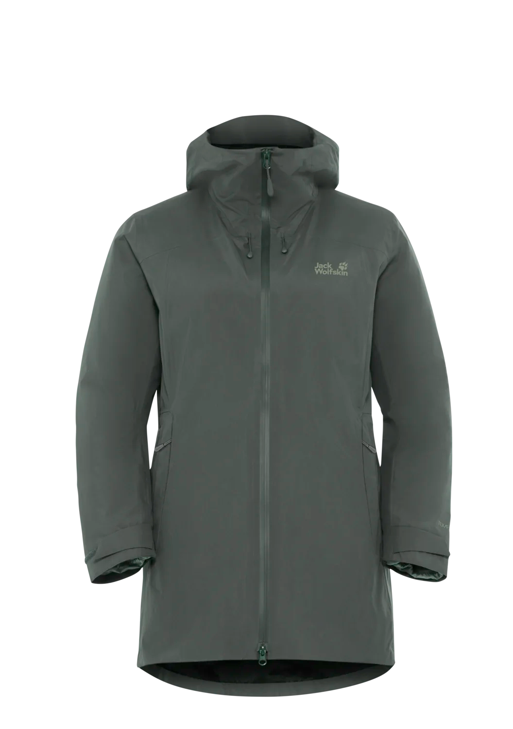 Jack Wolfskin W ICECAPE 3IN1 DOWN JACKET W RDS slate green 2XL - PeakStyle