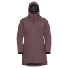 Jack Wolfskin ICECAPE 2L DOWN INS Damen-Daunenjacke Sheer Plum – Packshot Vorderansicht