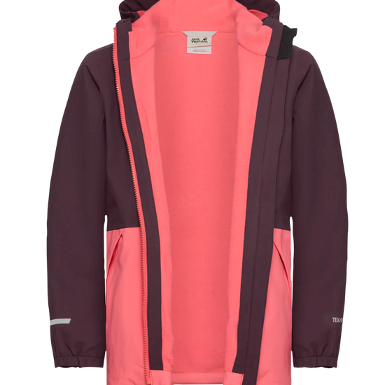 Jack Wolfskin SNOW DAYS JACKET KIDS amaranth 176 - PeakStyle