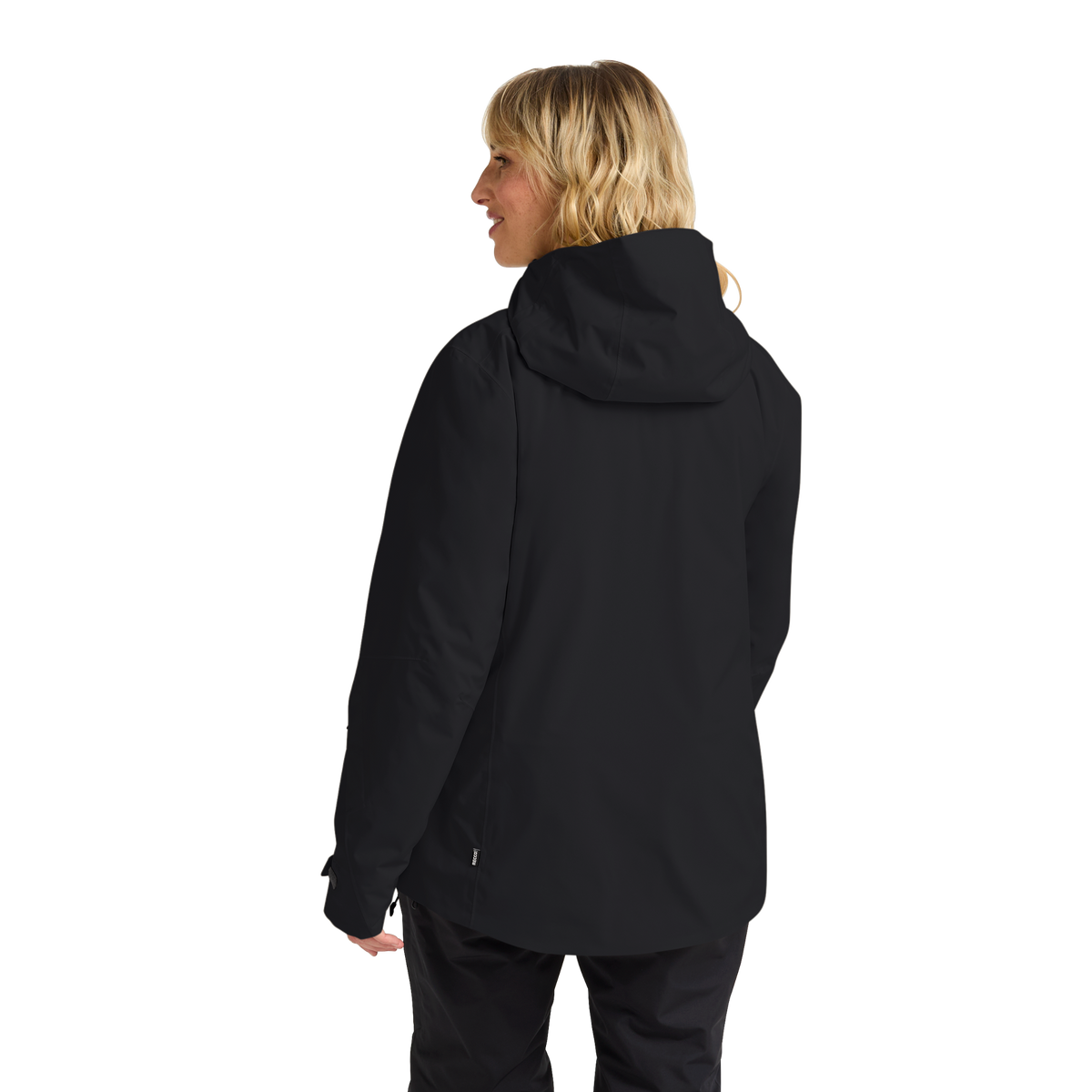 Jack Wolfskin FLOWLINE 3IN1 Skijacke Damen Black – Studioansicht