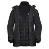 Jack Wolfskin FLOWLINE 3IN1 JKT W – Black