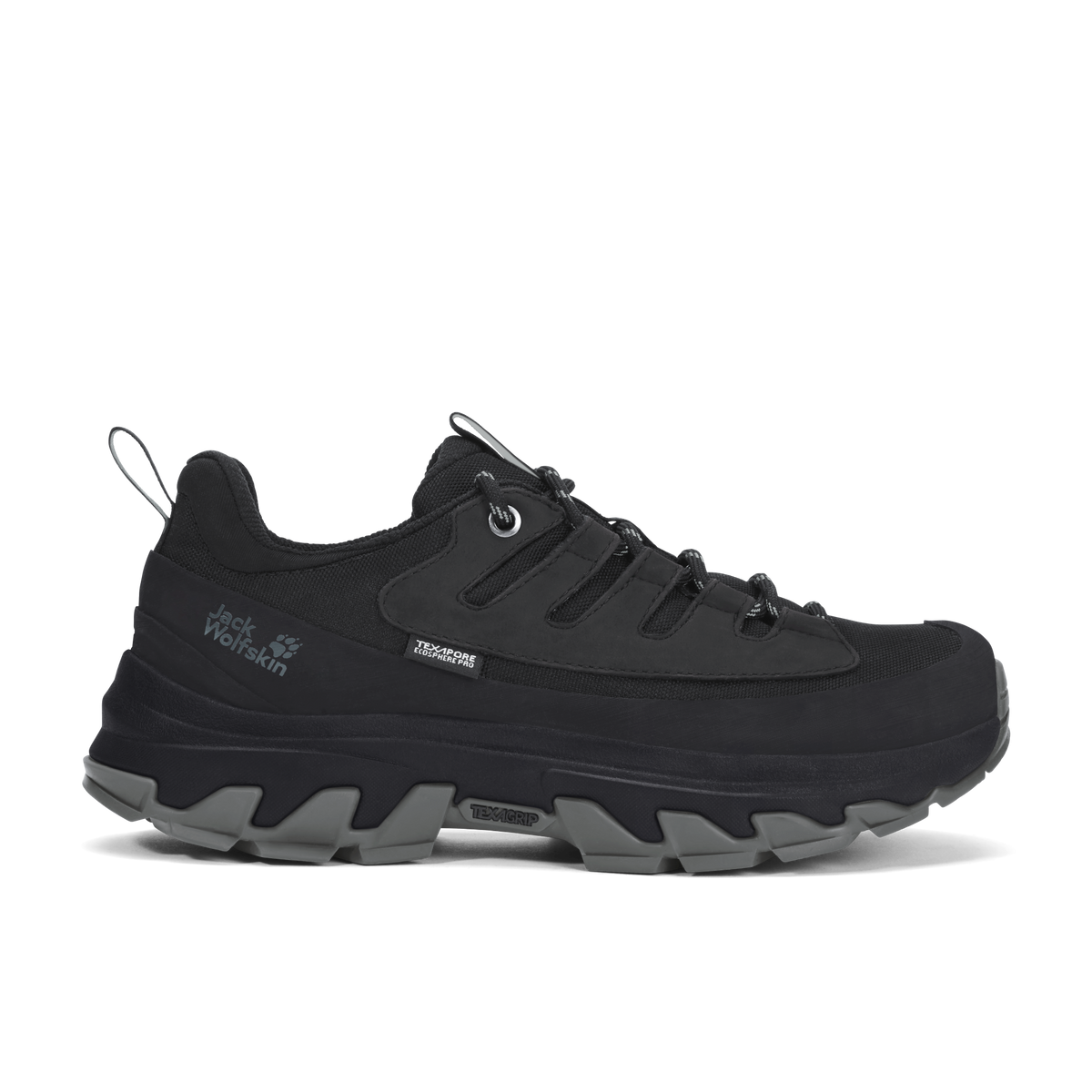 Jack Wolfskin APEX HIKE TEXAPORE LOW Damen Black – Packshot