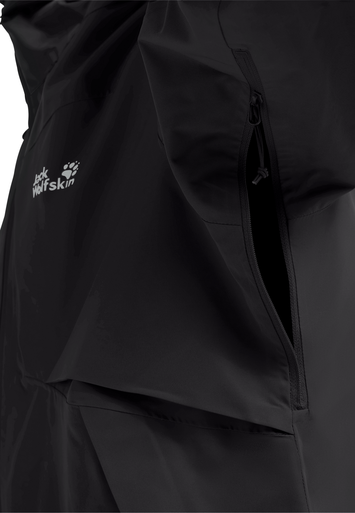 Jack Wolfskin FLEXTRAIL 2L Jacke Herren – Black