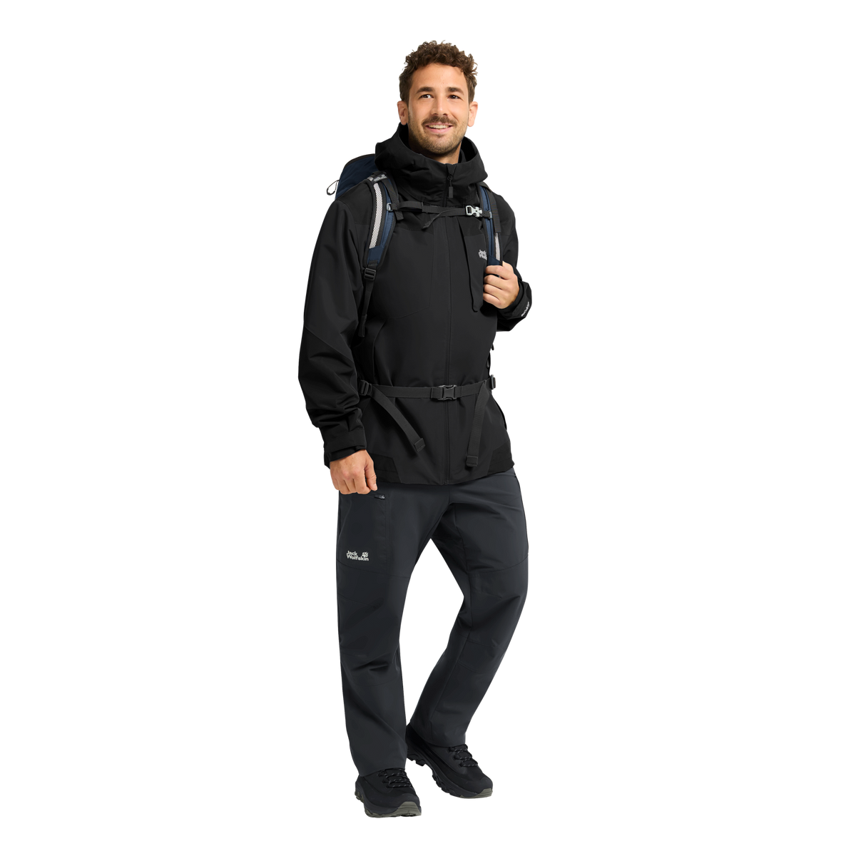 Jack Wolfskin FLEXTRAIL 2L Jacke Herren – Phantom